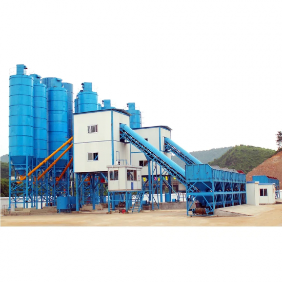 YG Hot Sale Hzs50 Container Ready Mix 30m3 H with Mixer Price Station Concrete Batching Plant Design